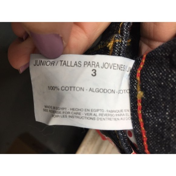 GLO Jeans Jean Shorts Size 3 Juniors NWT - Picture 6 of 7